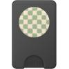 PopSockets Phone Grip – Green Beige Checker PopSockets PopGrip for MagSafe(Magnetic PopWallet)