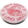 PopSockets Phone Grip & Stand – Audiobooks & Long Walks PopSockets PopGrip for MagSafe(Adhesive PopGrip)
