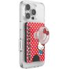 PopSockets Phone Wallet with Expanding Grip, Phone Card Holder, Wireless Charging Compatible, Wallet Compatible with MagSafe, Sanrio – Classic Hello Kitty