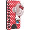 PopSockets Phone Wallet with Expanding Grip, Phone Card Holder, Wireless Charging Compatible, Wallet Compatible with MagSafe, Sanrio – Classic Hello Kitty