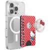 PopSockets Phone Wallet with Expanding Grip, Phone Card Holder, Wireless Charging Compatible, Wallet Compatible with MagSafe, Sanrio – Classic Hello Kitty
