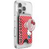 PopSockets Phone Wallet with Expanding Grip, Phone Card Holder, Wireless Charging Compatible, Wallet Compatible with MagSafe, Sanrio – Classic Hello Kitty