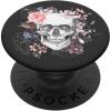 PopSockets Skull & Goth Phone Grip & Stand – Death Petal PopSockets PopGrip for MagSafe(Adhesive PopGrip)
