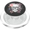 PopSockets Skull & Goth Phone Grip & Stand – Death Petal PopSockets PopGrip for MagSafe(Magnetic PopGrip)