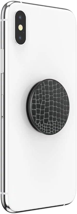 image:imagePopSockets Phone Grip with Expanding Kickstand PopSockets for Phone Metal Croc
