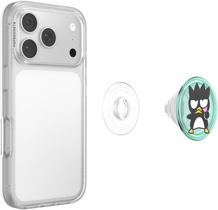 image:imagePopSockets Swappable PopTop for Phone Grips Compatible with Adhesive or MagSafe Bases Sanrio Blue Badtz Maru