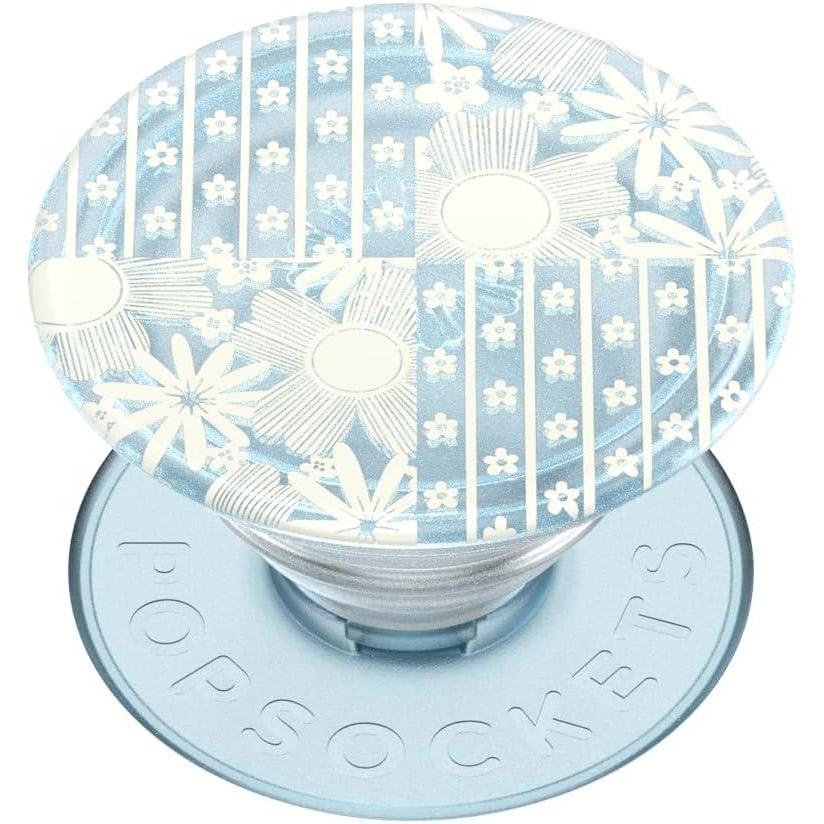 image:imagePopSockets Phone Grip with Expanding Kickstand Adhesive Grip Translucent Dark OrchidMod Patchwork