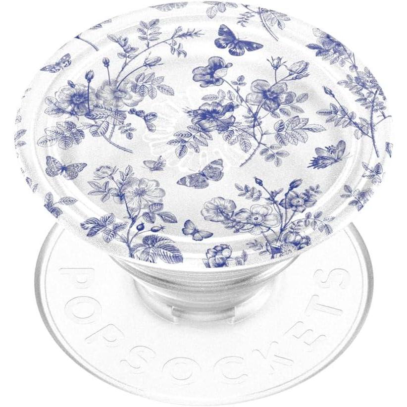 image:imagePopSockets Phone Grip with Expanding Kickstand Adhesive Grip Translucent Dark OrchidPlantcore English Country Side