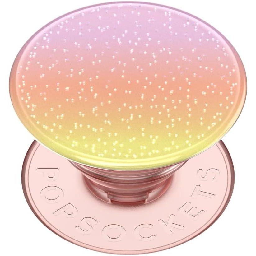 image:imagePopSockets PopTop Top only Base sold separately Swappable Top for PopGrip bases PopGrip Slide amp PopWallet RainbowAura Sunrise
