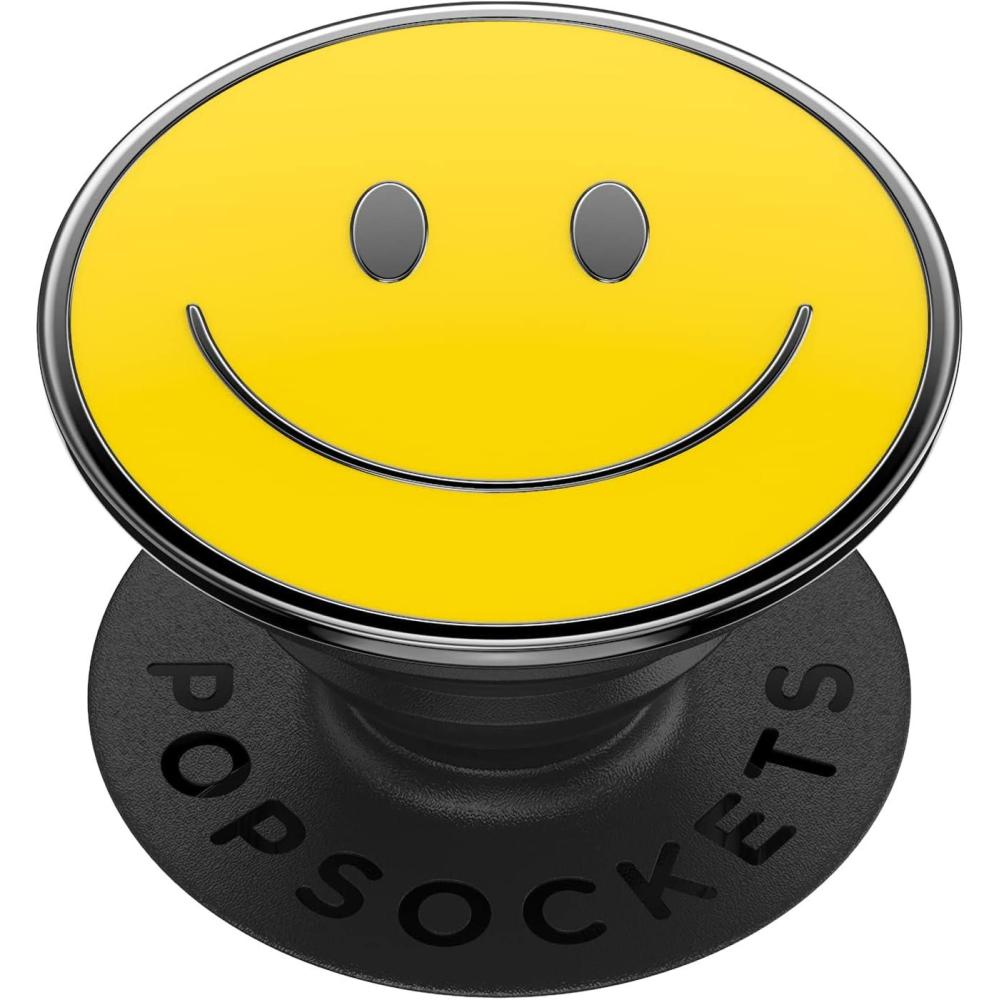 image:imagePopSockets PopTop Top only Base sold separately Swappable Top for PopGrip bases PopGrip Slide amp PopWallet RainbowBe Happy