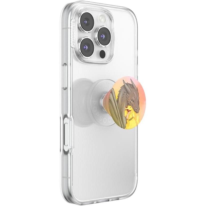 image:imagePopSockets Round Phone Grip Compatible with MagSafe Adapter Ring Included Phone Holder Wireless Charging Compatible Throne of Glass Abraxos and Fleetfoot