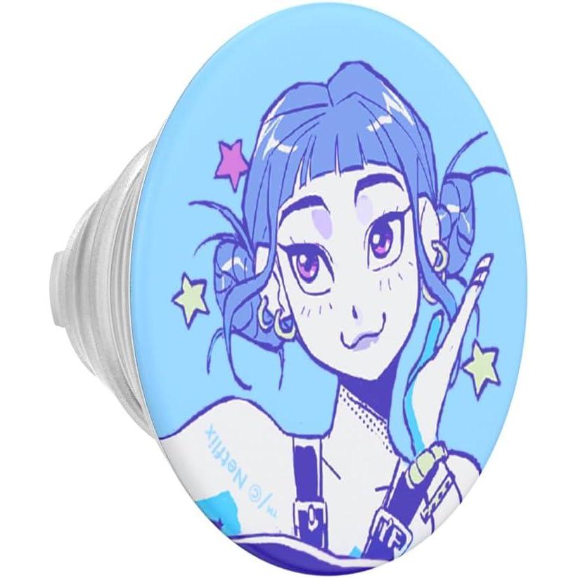 image:imagePopSockets Swappable PopTop for Phone Grips Compatible with Adhesive or MagSafe Bases Kpop Demon Slayer  Huntrix ZoeyHuntrix Zoey