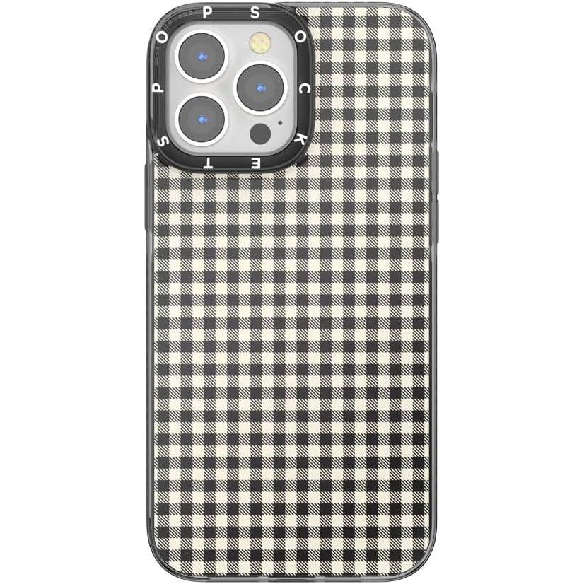 image:imagePopSockets iPhone 13 Pro Max Case Compatible with MagSafe Phone Case for iPhone 13 Pro Max Wireless Charging Compatible  Gingham