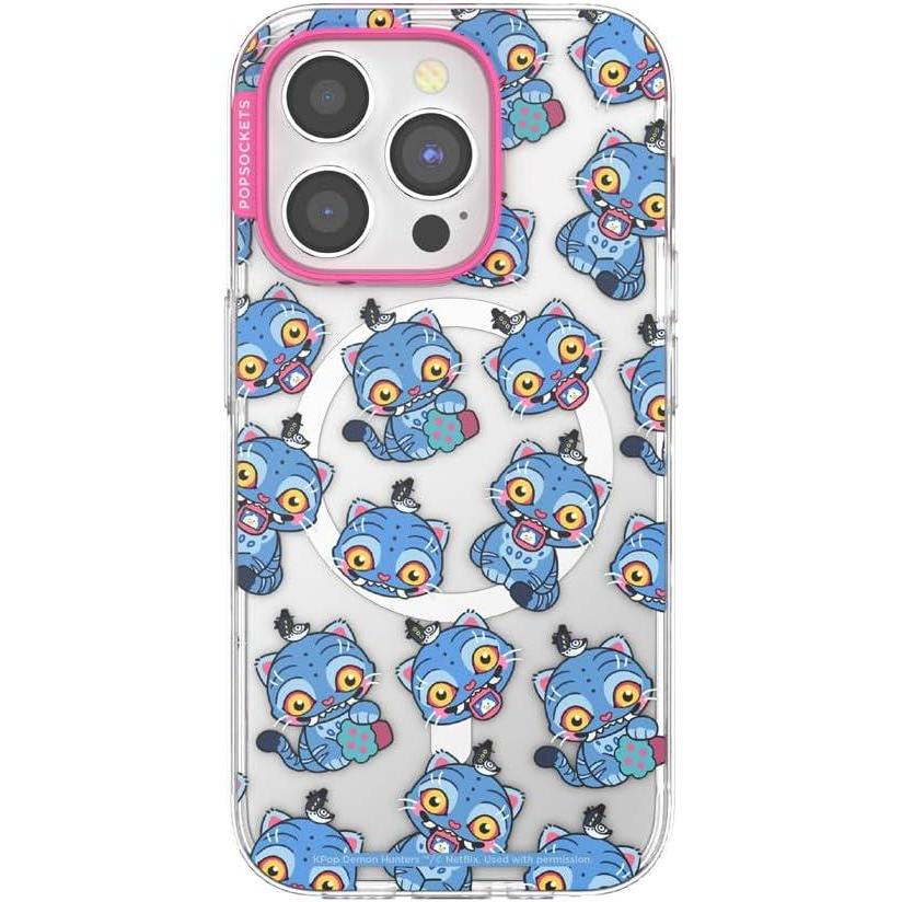image:imagePopSockets iPhone 15 Pro Case Compatible with MagSafe Phone Case for iPhone 15 Pro Wireless Charging Compatible Case Only Derpy and Sussie