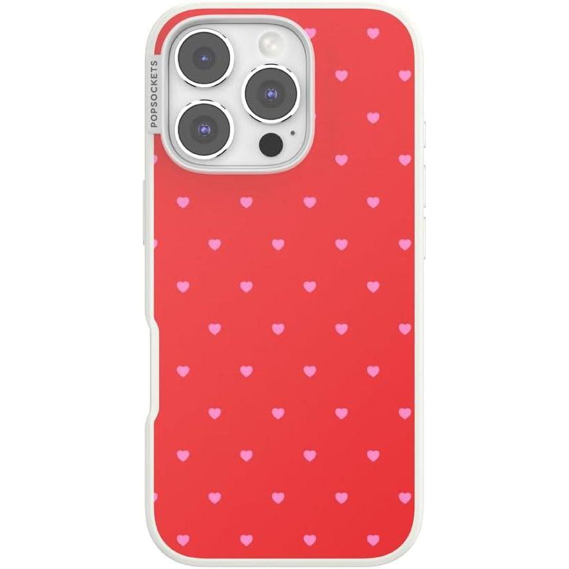 image:imagePopSockets iPhone 16 Pro Case Compatible with MagSafe Phone Case for iPhone 16 Pro Wireless Charging Compatible Case Only  Cherry Pop