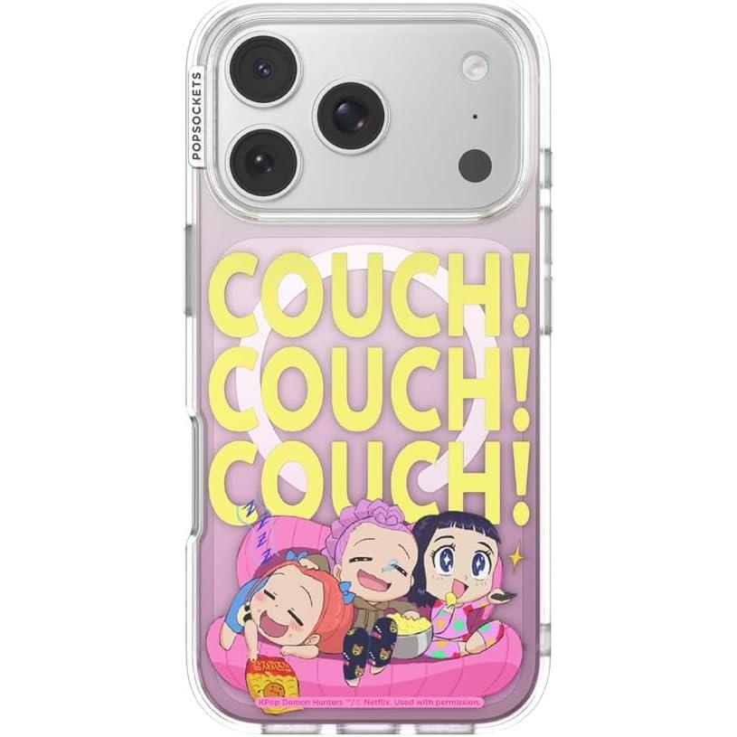 image:imagePopSockets iPhone 17 Pro Case Compatible with MagSafe Phone Case for iPhone 17 Pro Wireless Charging Compatible Case Only Couch Couch Couch