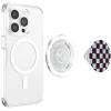 PopSockets Phone Grip – Blue Brown Checker PopSockets Adhesive PopGrip(Magnetic PopGrip)