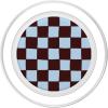 PopSockets Phone Grip – Blue Brown Checker PopSockets Adhesive PopGrip(Magnetic PopGrip)
