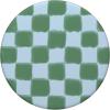 PopSockets Phone Grip – Blue Green Checker PopSockets PopGrip for MagSafe(Adhesive PopGrip)