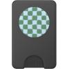 PopSockets Phone Grip – Blue Green Checker PopSockets PopGrip for MagSafe(Magnetic PopWallet)