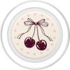 PopSockets Phone Grip, Heart & Bow – Black Cherry PopSockets PopGrip for MagSafe(Magnetic PopGrip)