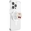 PopSockets Phone Grip, Heart & Bow – Black Cherry PopSockets PopGrip for MagSafe(Magnetic PopGrip)