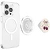 PopSockets Phone Grip, Heart & Bow – Black Cherry PopSockets PopGrip for MagSafe(Magnetic PopGrip)