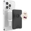 PopSockets Phone Grip, Heart & Bow – Black Cherry PopSockets PopGrip for MagSafe(Magnetic PopWallet)