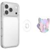 PopSockets Swappable PopTop for Phone Grips, Compatible with Adhesive or MagSafe Bases – Butterfly Prism