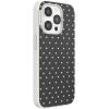 PopSockets iPhone 15 Pro Case Compatible with MagSafe, Phone Case for iPhone 15 Pro, Wireless Charging Compatible, Case Only – Licorice Dot