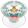 ​​​​PopSockets Phone Grip with Expanding Kickstand, Adhesive Grip – Translucent Dark Orchid(Bee Boho)