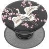 ​​​​PopSockets Phone Grip with Expanding Kickstand, Adhesive Grip – Translucent Dark Orchid(Crane in Flight)