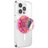 PopSockets PopTop (Top only. Base sold separately) Swappable Top for PopGrip bases, PopGrip Slide, & PopWallet+ – Rainbow(Pink Relief)