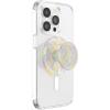 PopSockets PopTop (Top only. Base sold separately) Swappable Top for PopGrip bases, PopGrip Slide, & PopWallet+ – Rainbow(Rainbow Glass)