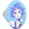 PopSockets Swappable PopTop for Phone Grips, Compatible with Adhesive or MagSafe Bases, Kpop Demon Slayer – Huntrix Zoey(Huntrix Zoey)