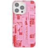 PopSockets iPhone 13 Pro Case Compatible with MagSafe, Phone Case for iPhone 13 Pro, Wireless Charging Compatible – Hot Off The Press Pink