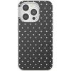 PopSockets iPhone 14 Pro Case with MagSafe, Phone Case for iPhone 14 Pro, Grip Sold Separately, Wireless Charging Compatible – Licorice Dot
