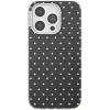 PopSockets iPhone 15 Pro Case Compatible with MagSafe, Phone Case for iPhone 15 Pro, Wireless Charging Compatible, Case Only – Licorice Dot