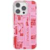 PopSockets iPhone 16 Pro Case Compatible with MagSafe, Phone Case for iPhone 16 Pro, Wireless Charging Compatible, Case Only – Hot Off The Press Pink