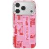 PopSockets iPhone 17 Pro Case Compatible with MagSafe, Phone Case for iPhone 17 Pro, Wireless Charging Compatible, Case Only – Hot Off The Press Pink