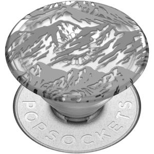 ​​​​PopSockets Phone Grip with Expanding Kickstand, Adhesive Grip – Translucent Dark Orchid(Mountains)