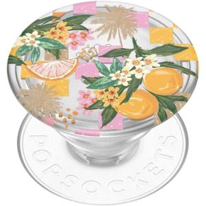 ​​​​PopSockets Phone Grip with Expanding Kickstand, Adhesive Grip – Tropicale(Fruity Oil)