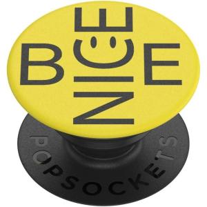 PopSockets PopTop (Top only. Base sold separately) Swappable Top for PopGrip bases, PopGrip Slide, & PopWallet+ – Rainbow(Be Nice)