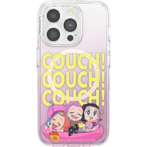 PopSockets iPhone 15 Pro Case Compatible with MagSafe, Phone Case for iPhone 15 Pro, Wireless Charging Compatible, Case Only – Couch! Couch! Couch!
