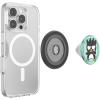 PopSockets Round Phone Grip Compatible with MagSafe, Adapter Ring Included, Phone Holder, Wireless Charging Compatible, Sanrio – Blue Badtz Maru