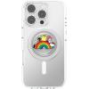PopSockets Round Phone Grip Compatible with MagSafe, Adapter Ring Included, Phone Holder, Wireless Charging Compatible, Sanrio – Over The Rainbow Hello Kitty