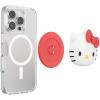 PopSockets Round Phone Grip Compatible with MagSafe, Adapter Ring Included, Phone Holder, Wireless Charging Compatible, Sanrio – PopOut Hello Kitty