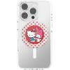 PopSockets Round Phone Grip Compatible with MagSafe, Adapter Ring Included, Phone Holder, Wireless Charging Compatible, Sanrio – Say Cheese Hello Kitty