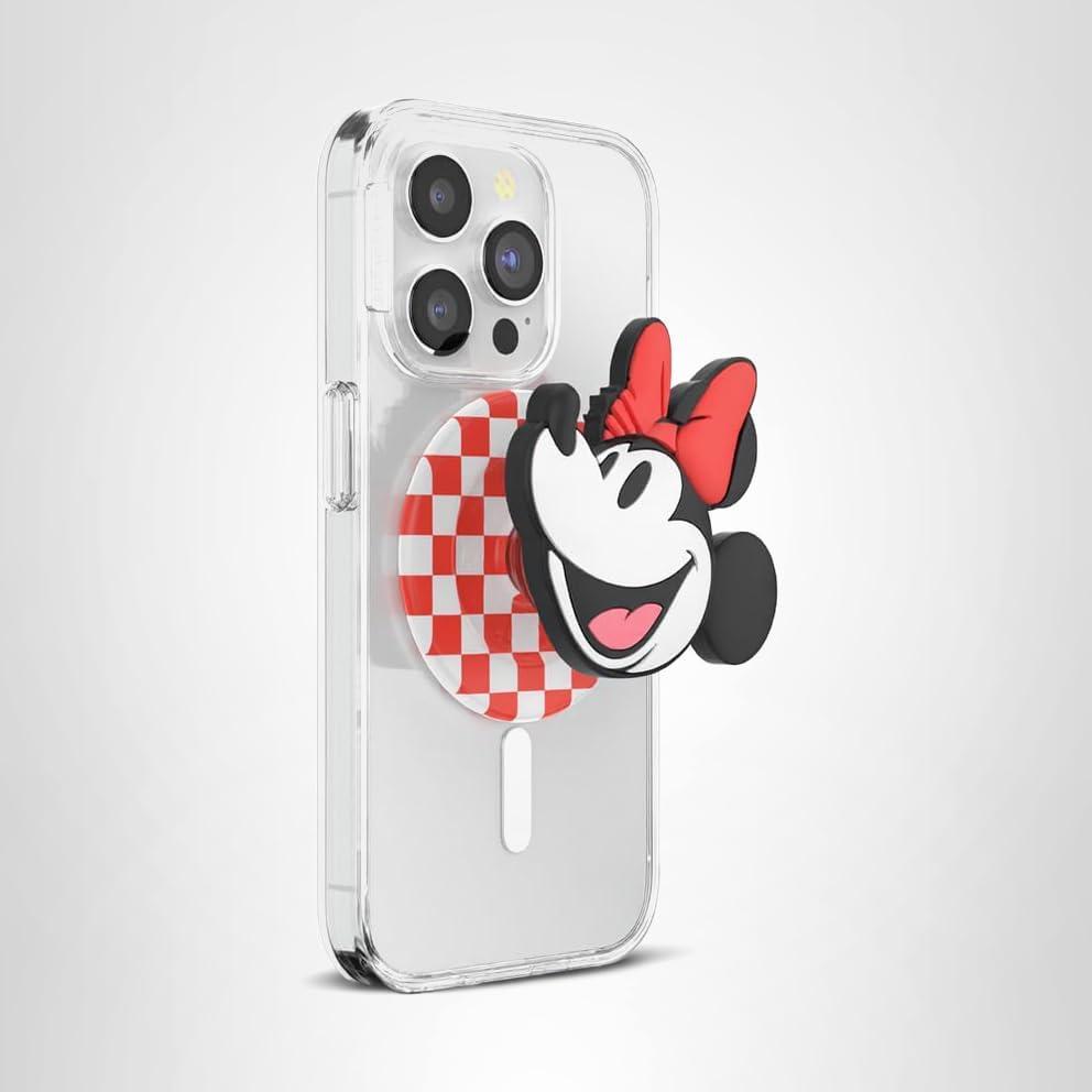 image:imagePopSockets Phone Grip Compatible with MagSafe Phone Holder Wireless Charging Compatible Tidepool Disney Chip N Dale FortuneClassic Minnie