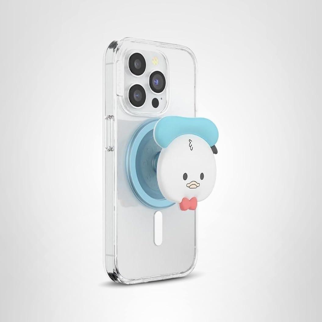 image:imagePopSockets Phone Grip Compatible with MagSafe Phone Holder Wireless Charging Compatible Tidepool Disney Chip N Dale FortuneKawaii Donald